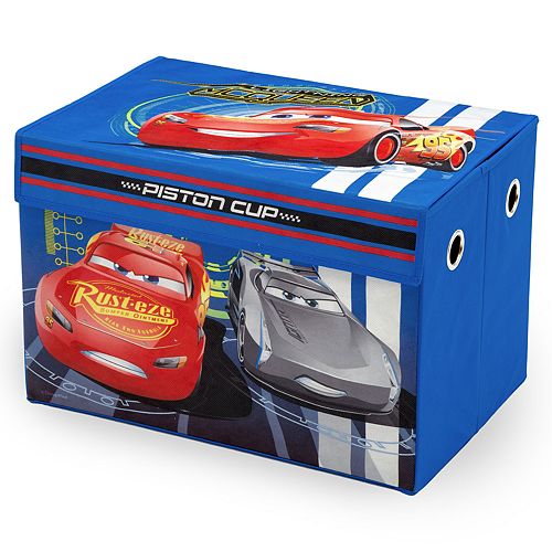 toy cars in a box