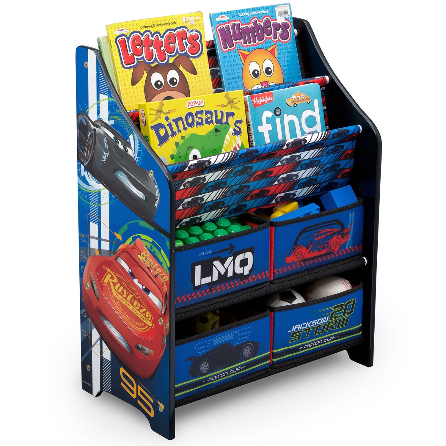 book and toy organizer