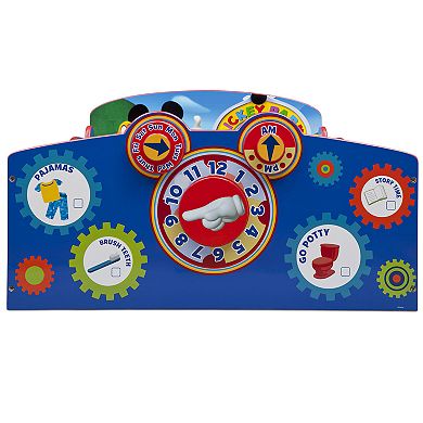 Disney's Mickey Mouse Interactive Wood Toddler Bed by Delta Children