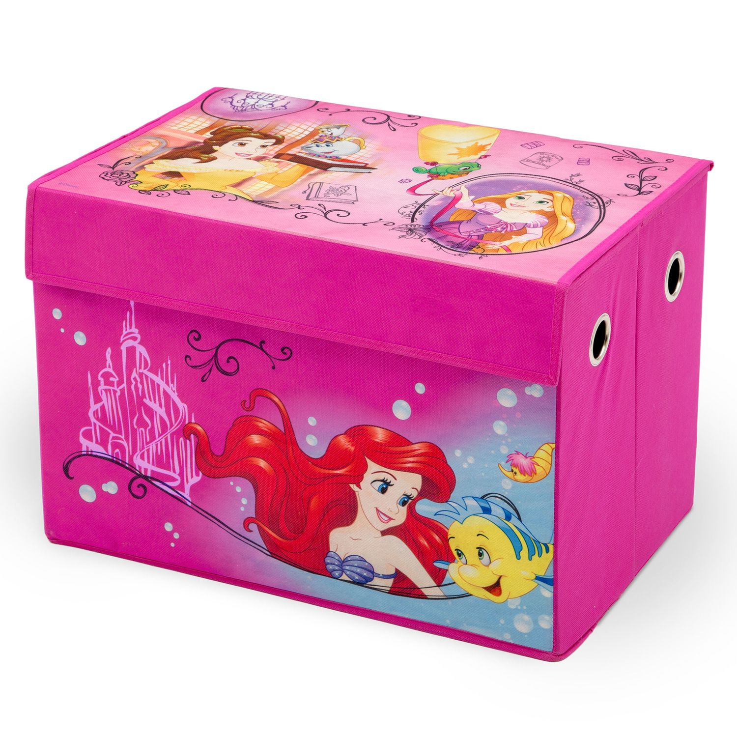 disney princess storage box with lid