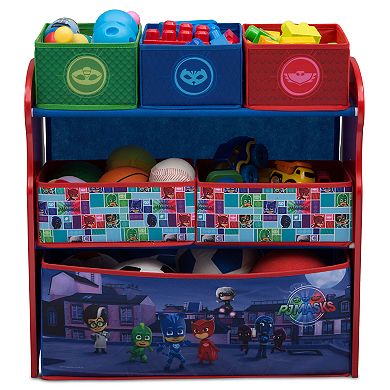 Delta Children PJ Masks Multi-Bin Toy Organizer