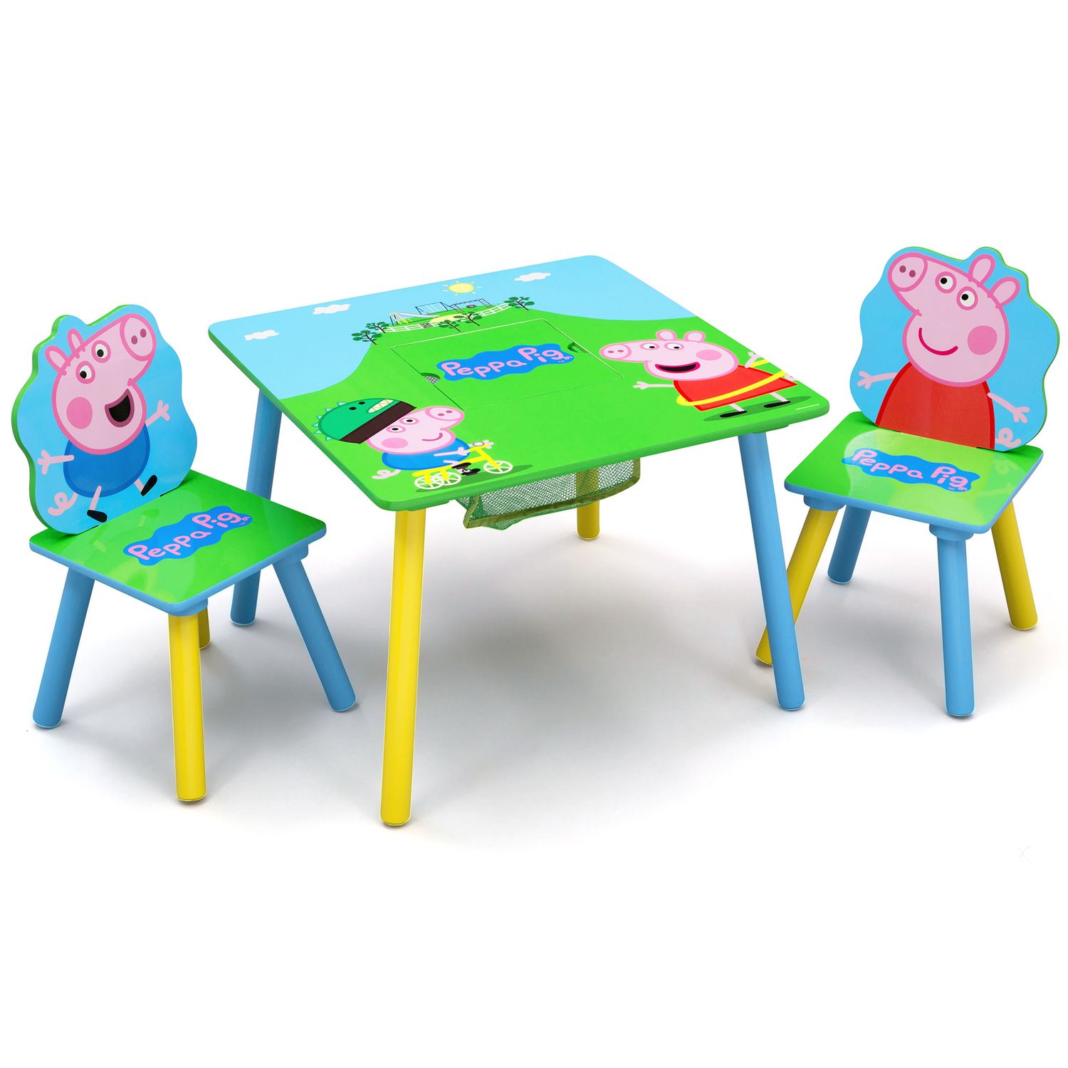 peppa pig erasable activity table set