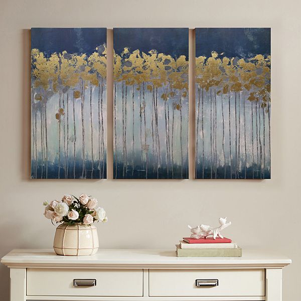 Madison Park Mystical Woods Canvas Wall Art 3 Piece Set
