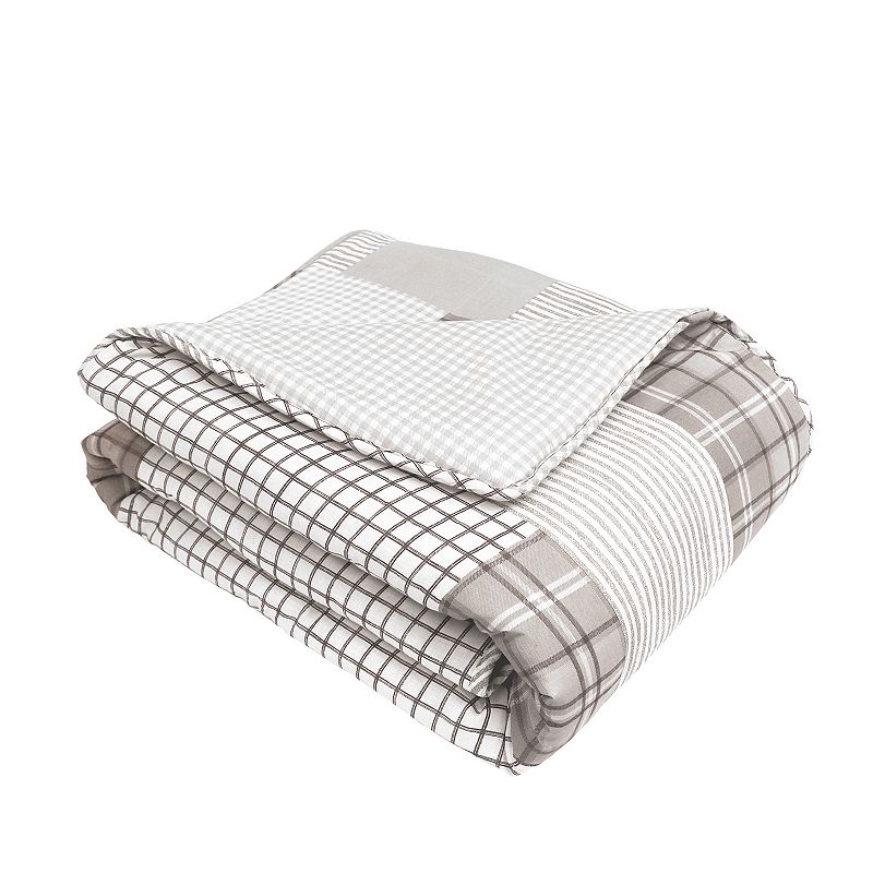 Lush Decor Greenville Throw, Lt Brown