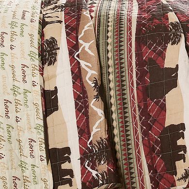 Lush Decor Holiday Lodge 3-piece Quilt Set