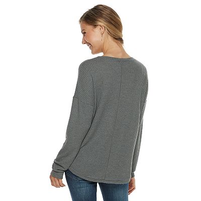 トップス abeundmor EYELET WAFFLE TOPS abeundmor EYELET WAFFLE TOPS