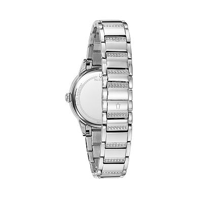 Bulova Women's TurnStyle Crystal Stainless Steel Watch - 96L260