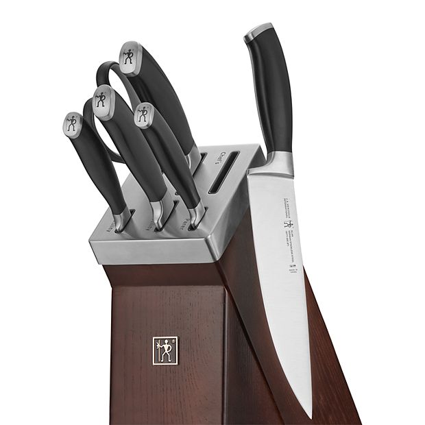 J.A. Henckels International Elan Self-Sharpening 7-pc. Knife Block Set