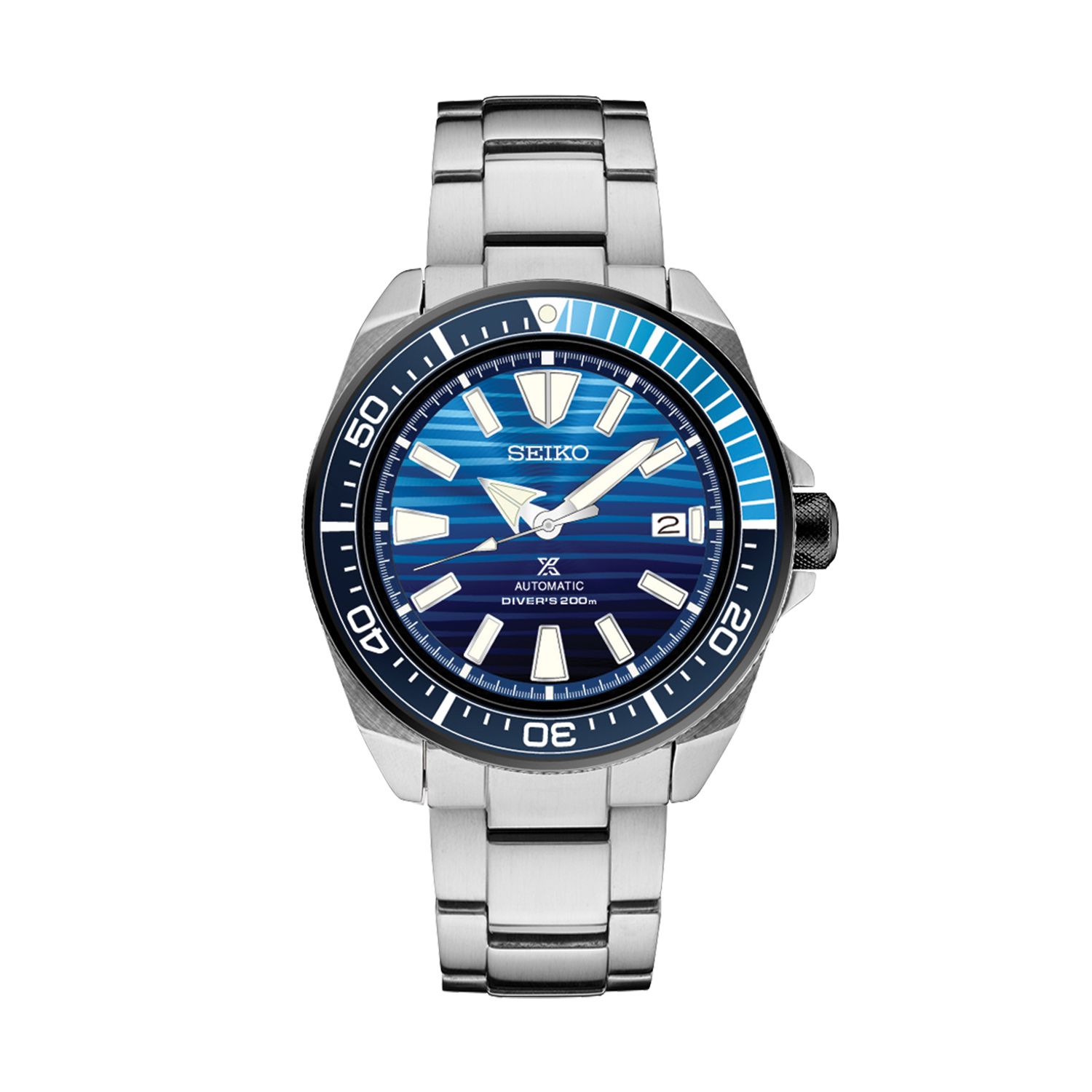 seiko men's diver's automatic watch