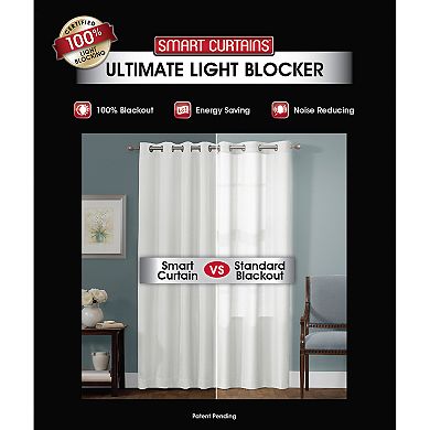 Maytex Smart Curtains Sheridan Blackout Window Curtain