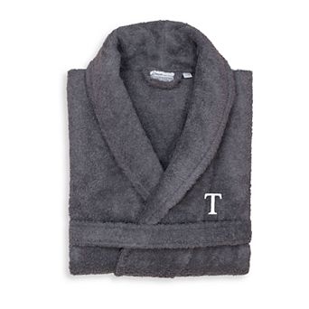Linum Home Textiles Turkish Cotton Personalized Unisex Terry Cloth Bathrobe