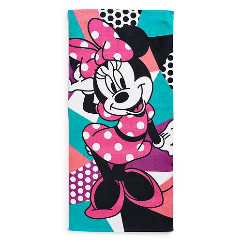 Disney Minnie Mouse Its All About Me Beach Towel 28x58