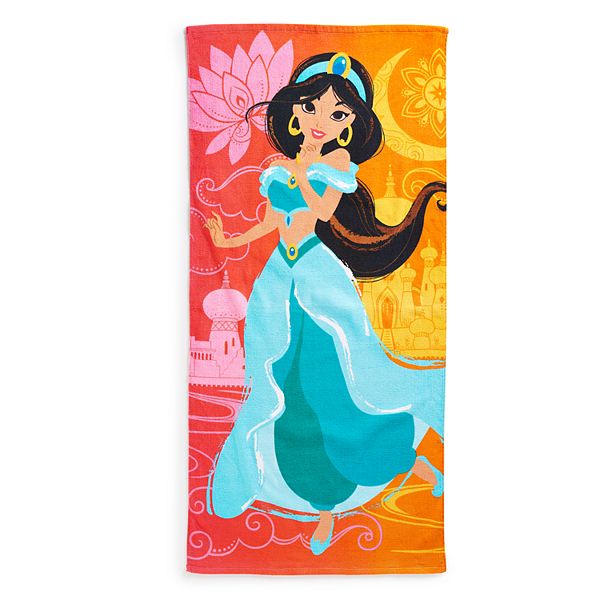 Disney Girls Disney Princess Characters Printed Velour Towel 