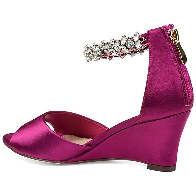 Journee Connor Women's Dress Wedges