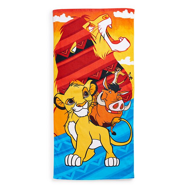 Lion king 2025 beach towel