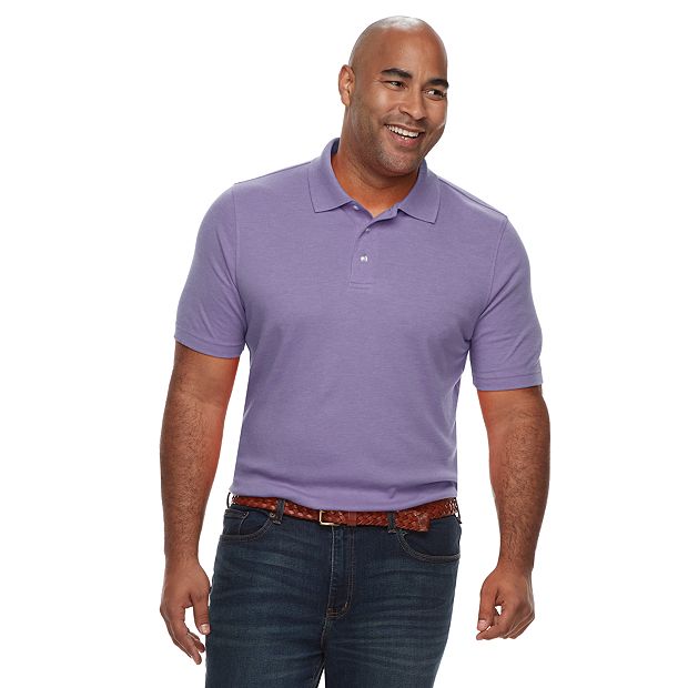 Big Tall Croft Barrow Classic Fit Extra Soft Interlock Polo