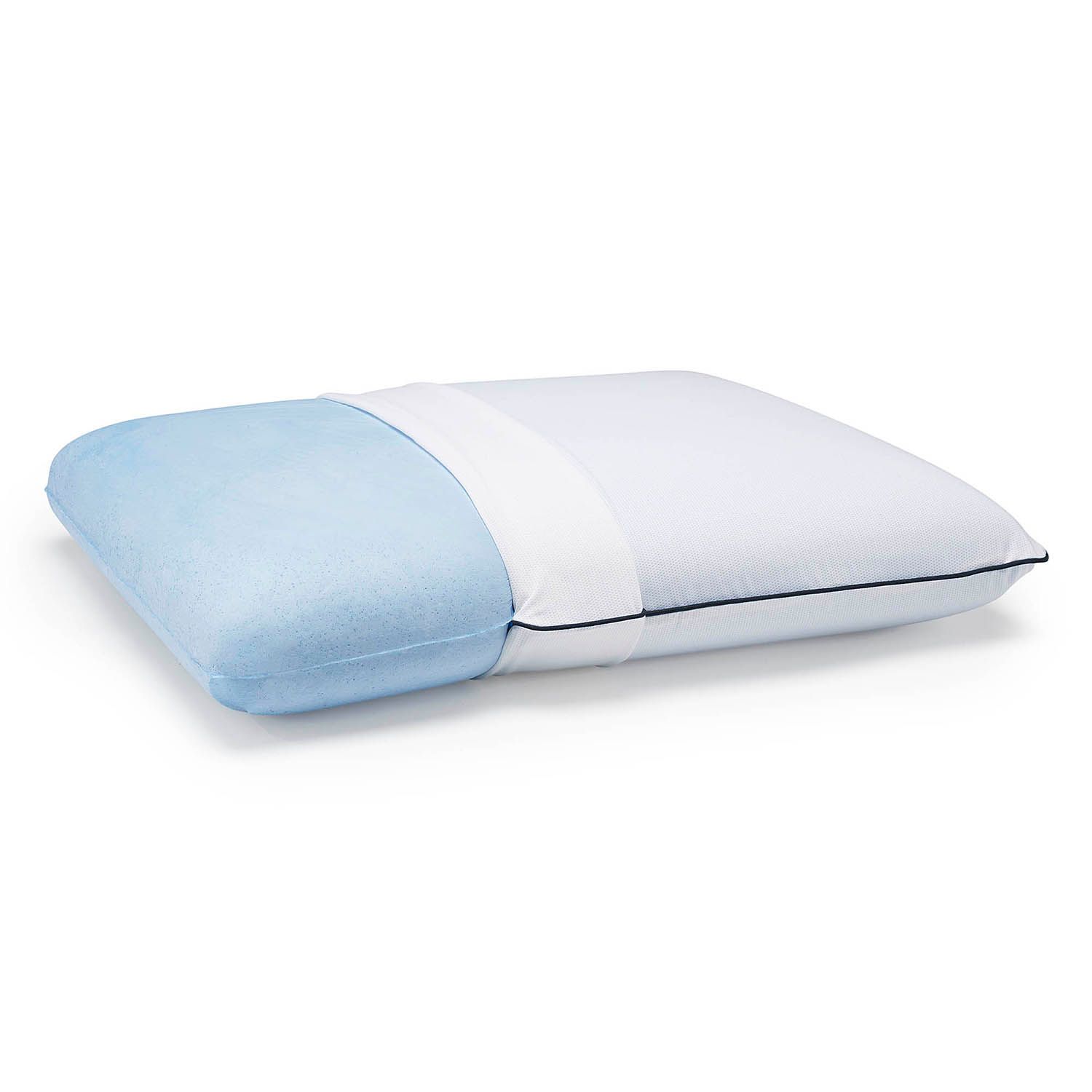 serta gel memory foam stomach sleeper pillow