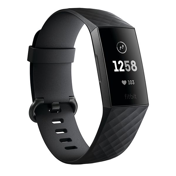 Fitbit Charge 3 Advanced Fitness Tracker With Classic Band