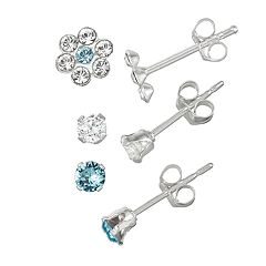 Inverness Home Ear Piercing Kit with Stainless Steel 3 mm CZ Stud