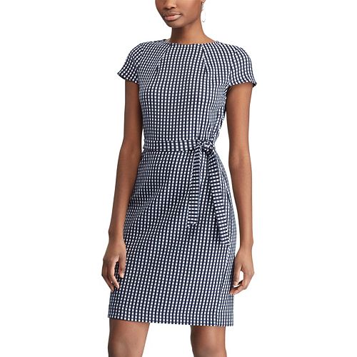Women's Chaps Gingham Sheath Dress