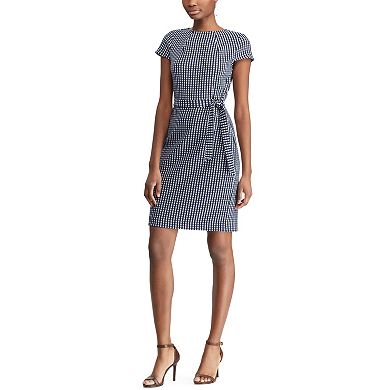 Women's Chaps Gingham Sheath Dress