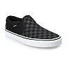 Vans Asher Men's Checker Skate Shoes