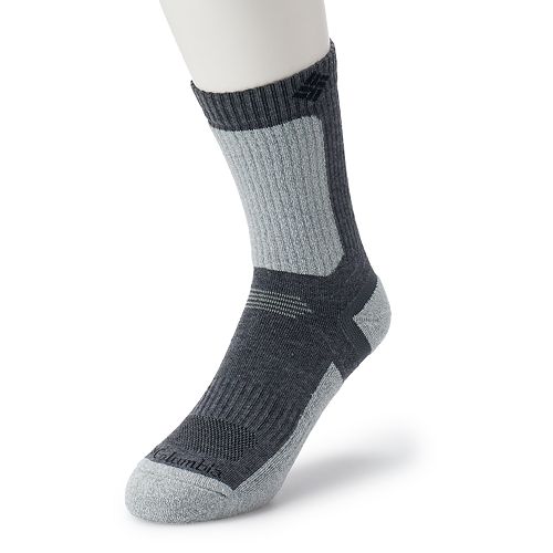 Men's Columbia Wool Blend Crew Hiking Socks