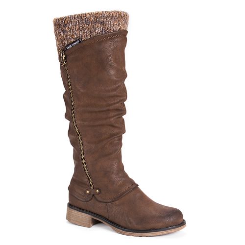 Kohls black 2024 knee high boots