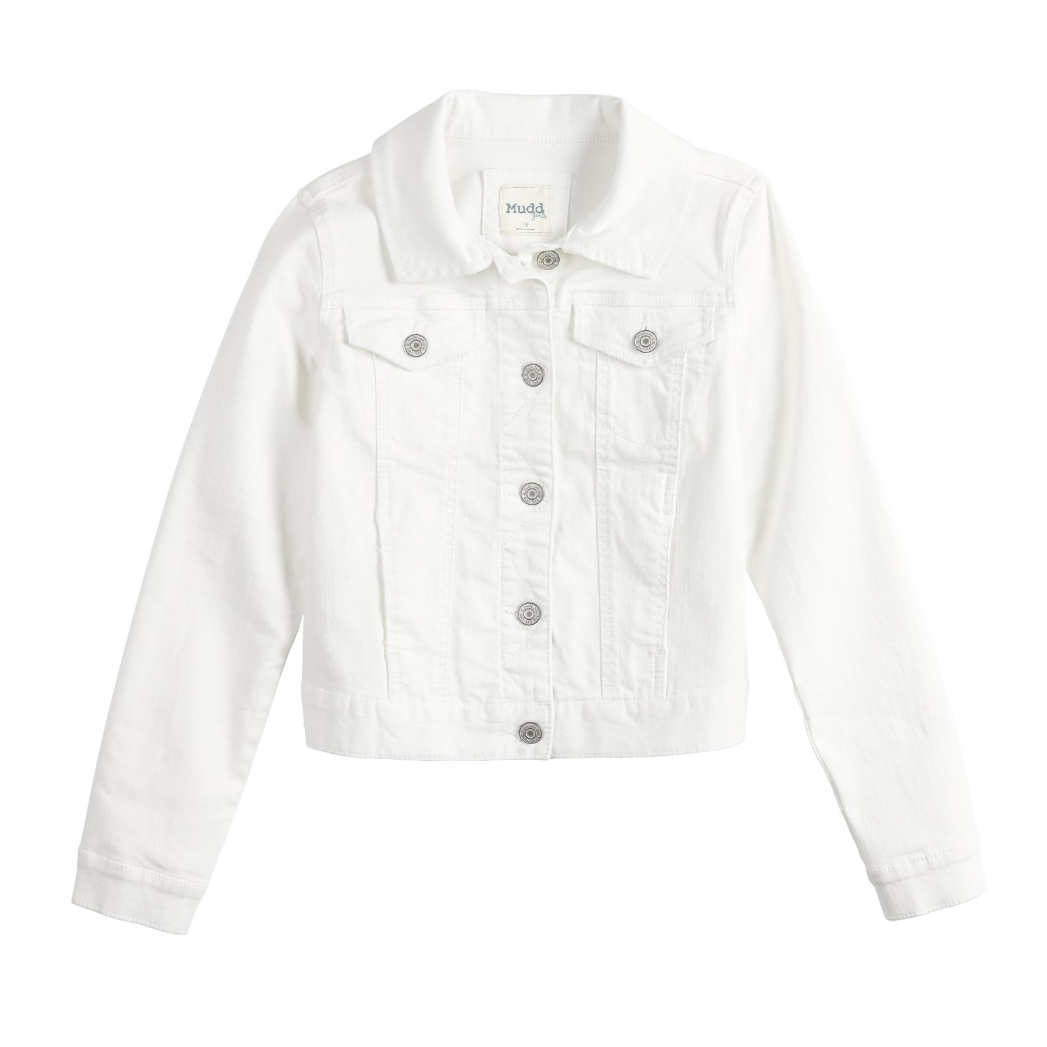 kohls white jean jacket