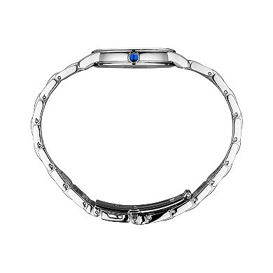 Seiko Women's Diamond Accent Stainless Steel Solar Watch - SUP397