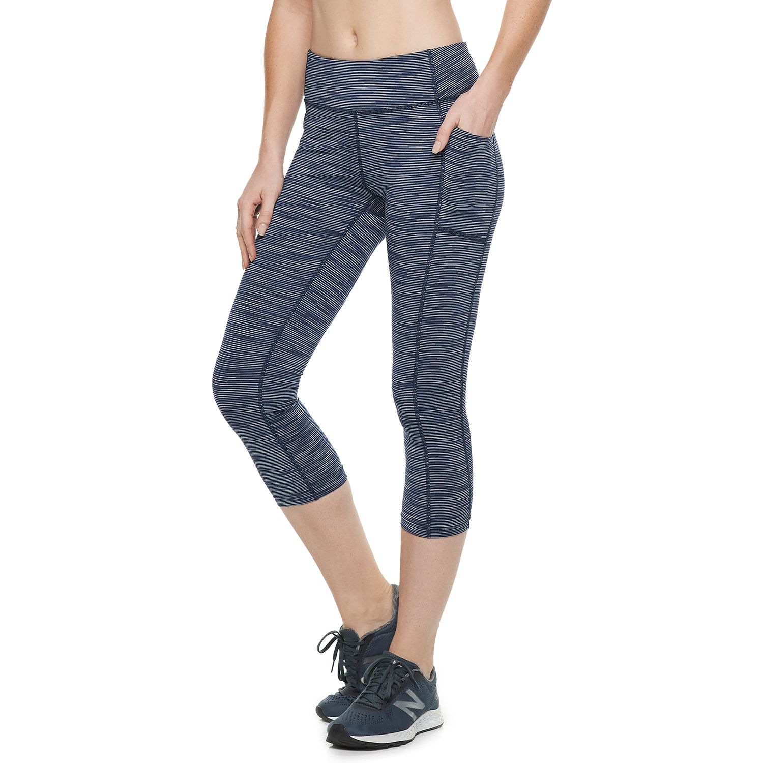 womens navy capris