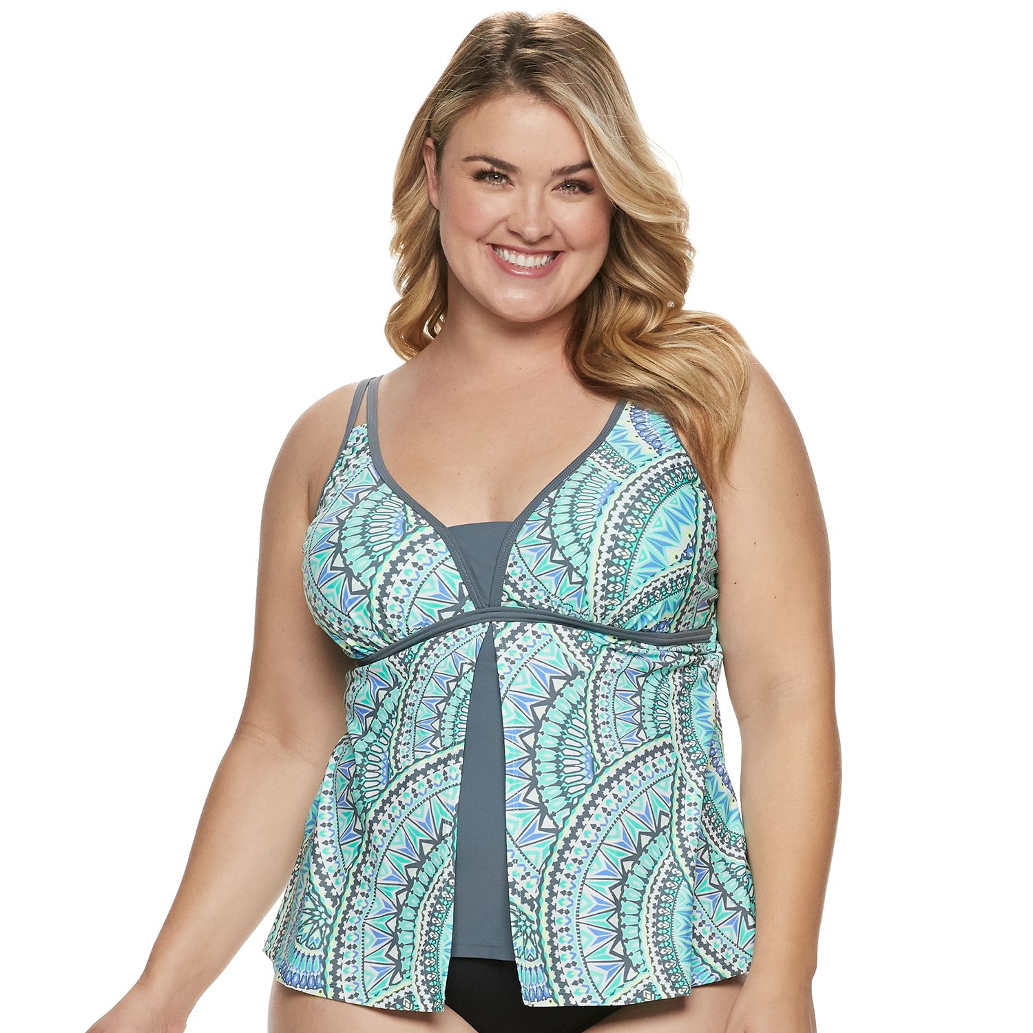 kohls womens tankinis