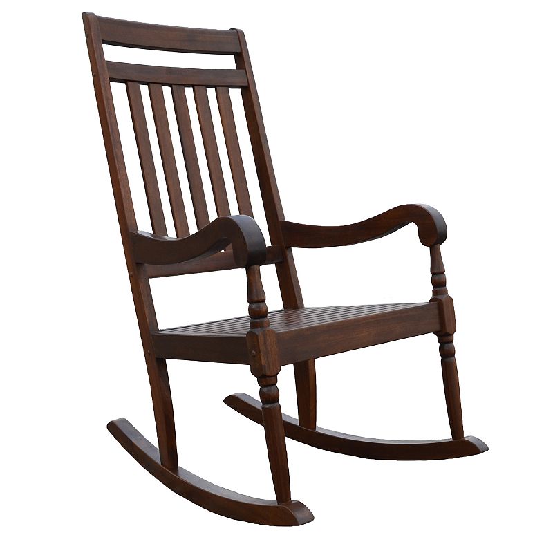 76059914 Carolina Outdoors Belmont Slatted Rocking Chair, M sku 76059914