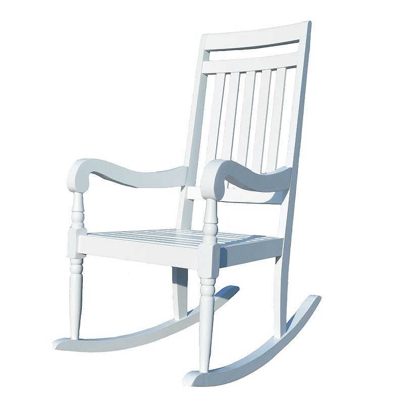 81162904 Carolina Outdoors Belmont Slatted Rocking Chair, M sku 81162904