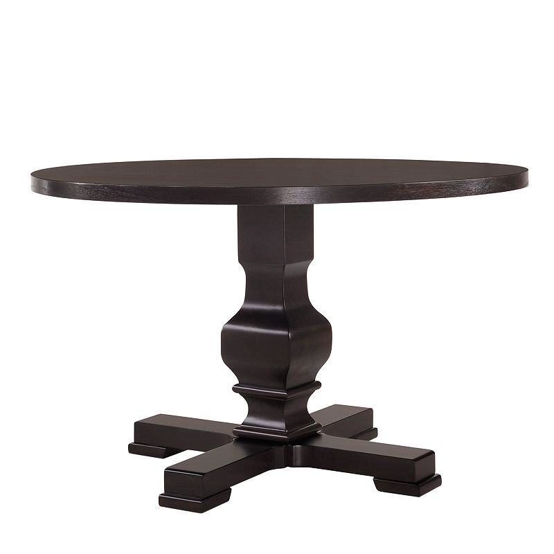 62405538 Carolina Living Carson Pedestal Dining Table, Brow sku 62405538