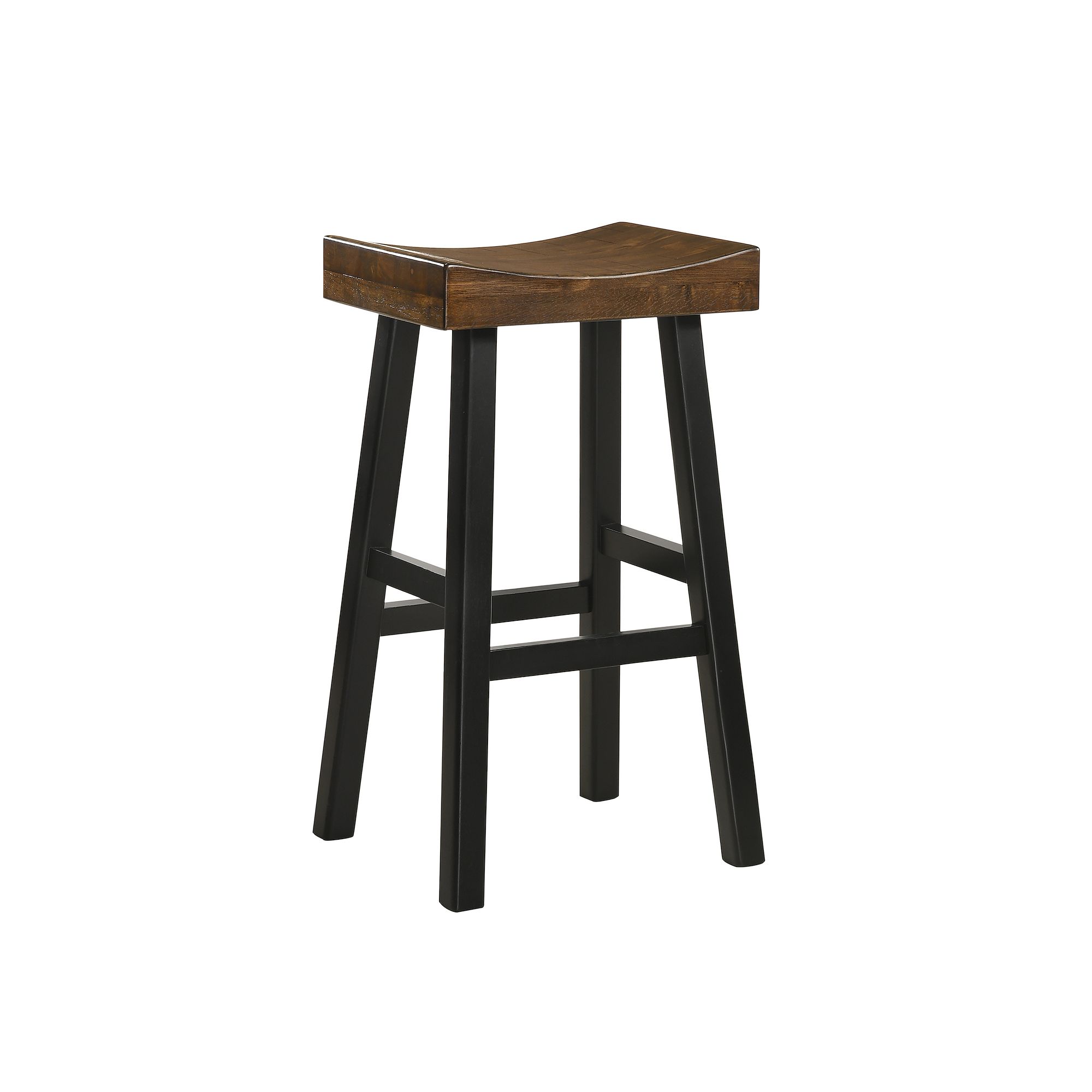 Carolina Living Colborn Bar Stool, Elm Black