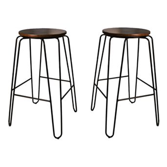 Carolina Living Ethan Counter Stool 2 pc Set