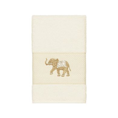 Linum Home Textiles 3-piece Turkish Cotton Quinn Embellished Towel Set