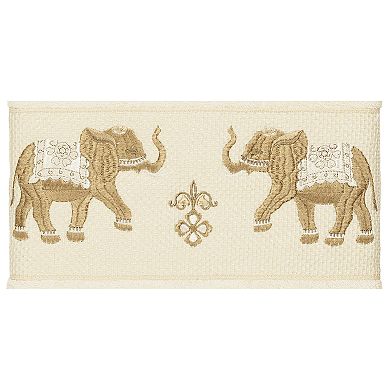 Linum Home Textiles 3-piece Turkish Cotton Quinn Embellished Towel Set