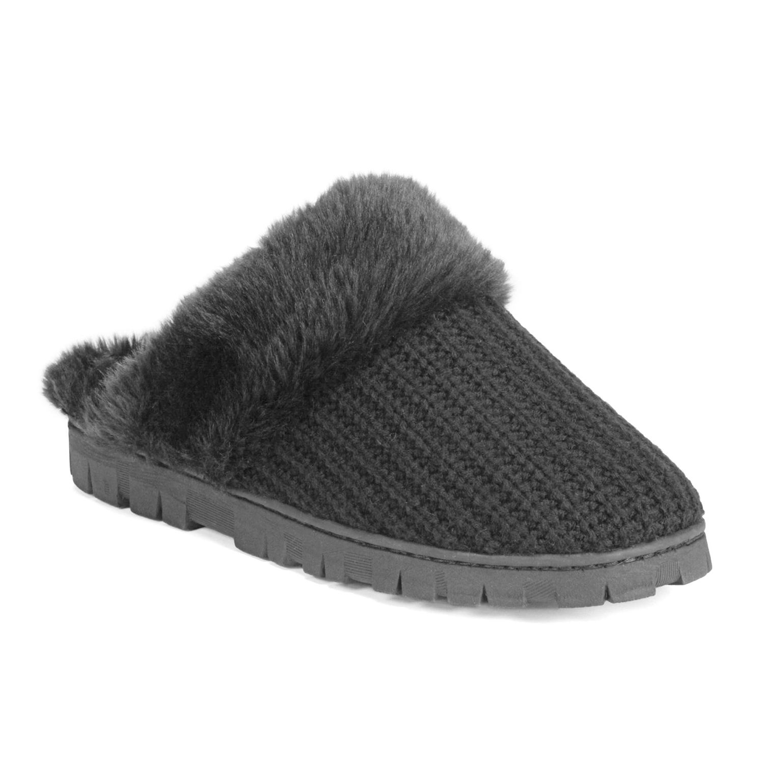 women's slippers at kohl's