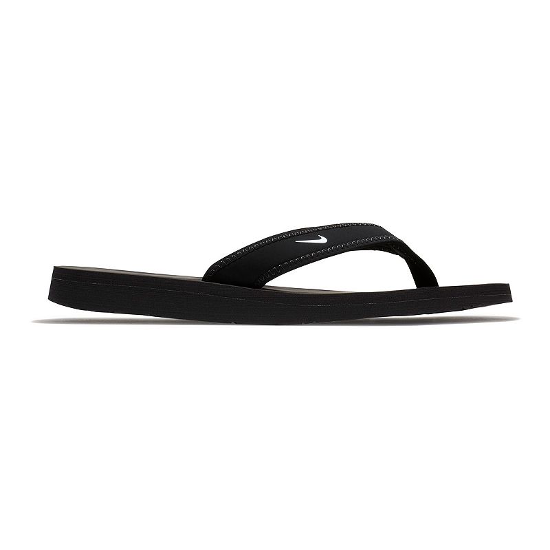 Nike Women's Celso Girl Flip Flop Sandals (Black/White) - Size 9.0 M
