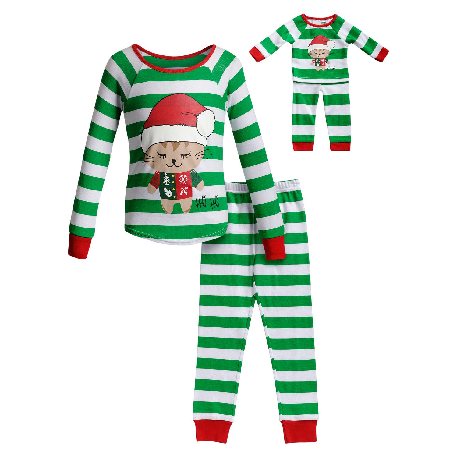 dollie and me christmas pajamas