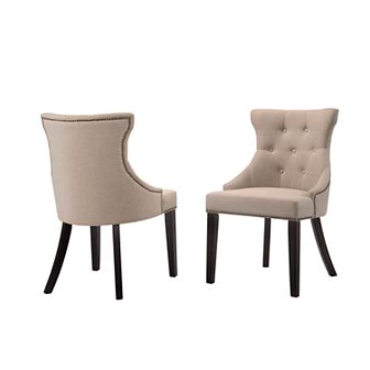 Carolina Living Julia Tufted Dining Chair 2 pc Set