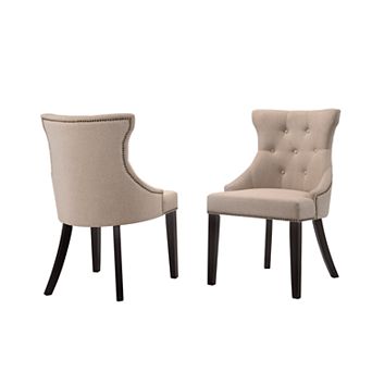 Carolina Living Julia Tufted Dining Chair 2 pc Set