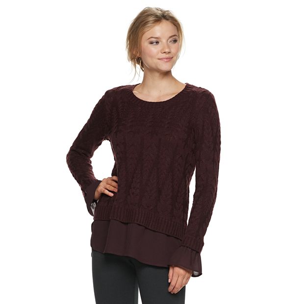 Kohls elle sweater hotsell