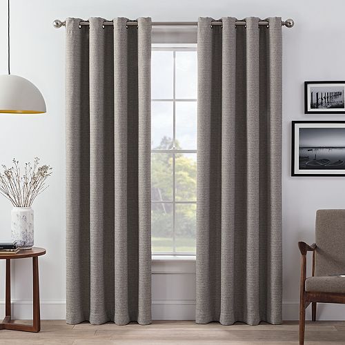 eclipse 2pack Wyckoff Thermaweave Blackout Window Curtains