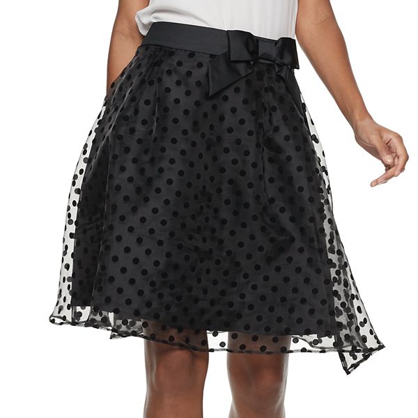 Kohls black outlet skirt