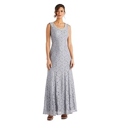 Women's R&M Richards 2-piece A-Line Dress & Sheer Jacket Set