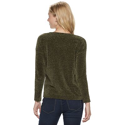 Women s Sonoma Goods For Life Chenille Crewneck Sweater