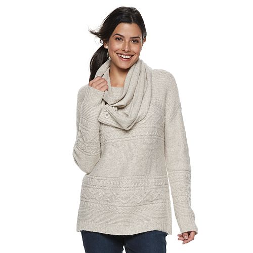 Women's SONOMA Goods for Life® Supersoft Textured Crewneck Sweater